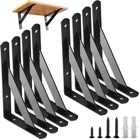 Shelf Brackets 4 Pcs Heavy Duty Triangle Shelf 